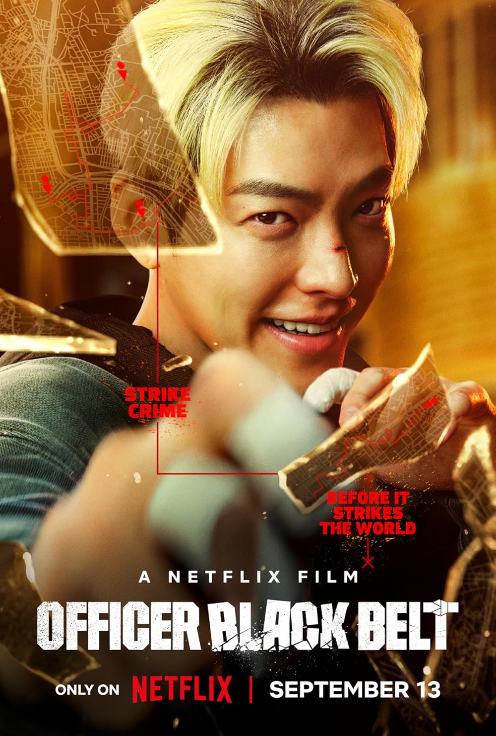 ver la película de agente cinturón negro