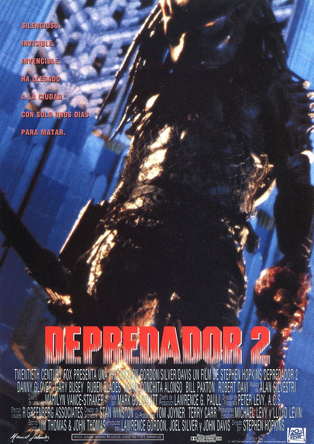 ver la película de depredador 2