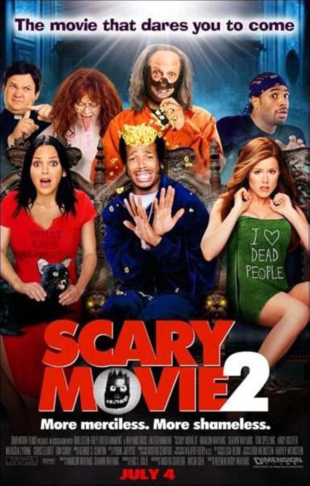 ver la película de scary movie 2