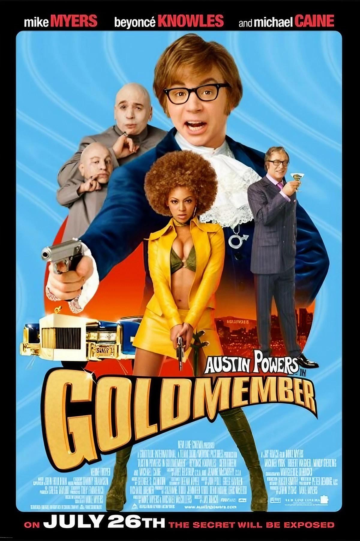 ver la película 3 de Austin powers - miembro de oro en español latino