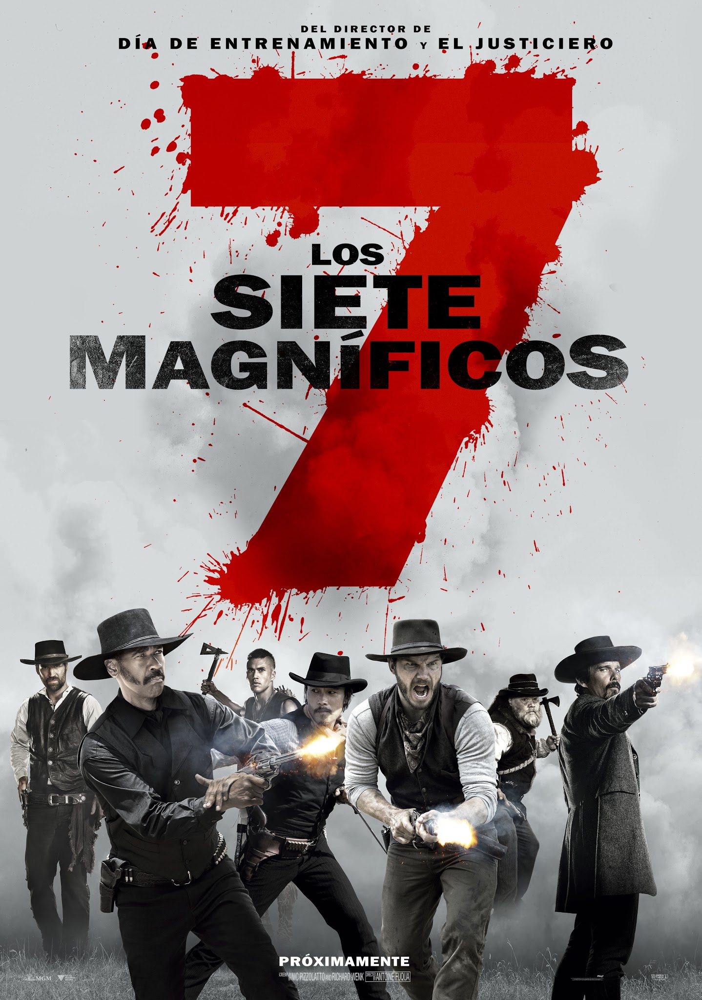 ver los siete magnificos 2016 latino online